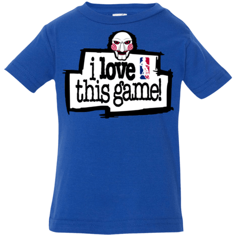 T-Shirts Royal / 6 Months I Love This Game Infant Premium T-Shirt
