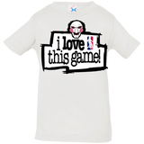 T-Shirts White / 6 Months I Love This Game Infant Premium T-Shirt