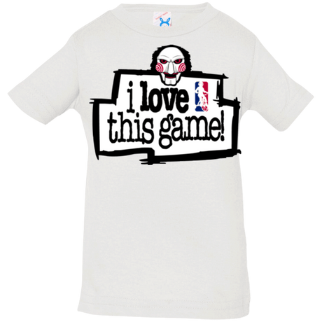 T-Shirts White / 6 Months I Love This Game Infant Premium T-Shirt