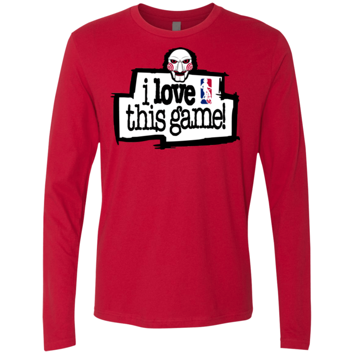 T-Shirts Red / Small I Love This Game Men's Premium Long Sleeve