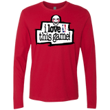 T-Shirts Red / Small I Love This Game Men's Premium Long Sleeve