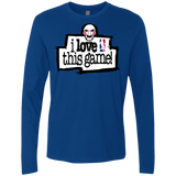 T-Shirts Royal / Small I Love This Game Men's Premium Long Sleeve