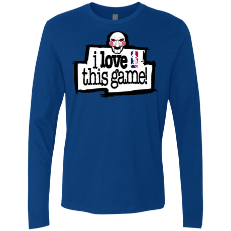 T-Shirts Royal / Small I Love This Game Men's Premium Long Sleeve