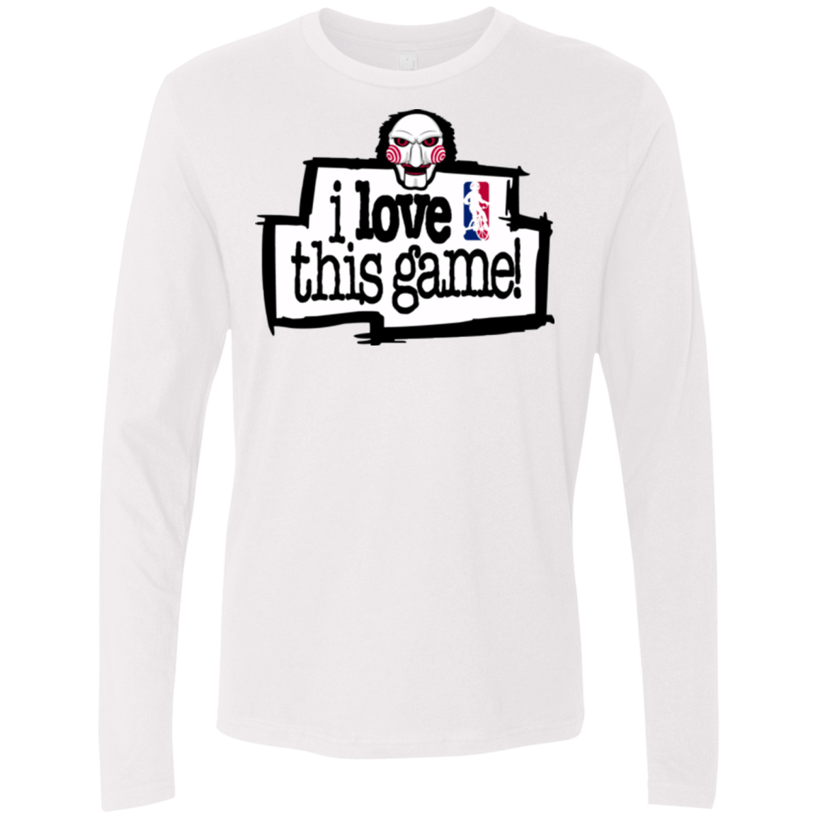 T-Shirts White / Small I Love This Game Men's Premium Long Sleeve
