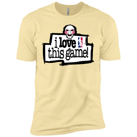 T-Shirts Banana Cream / X-Small I Love This Game Men's Premium T-Shirt