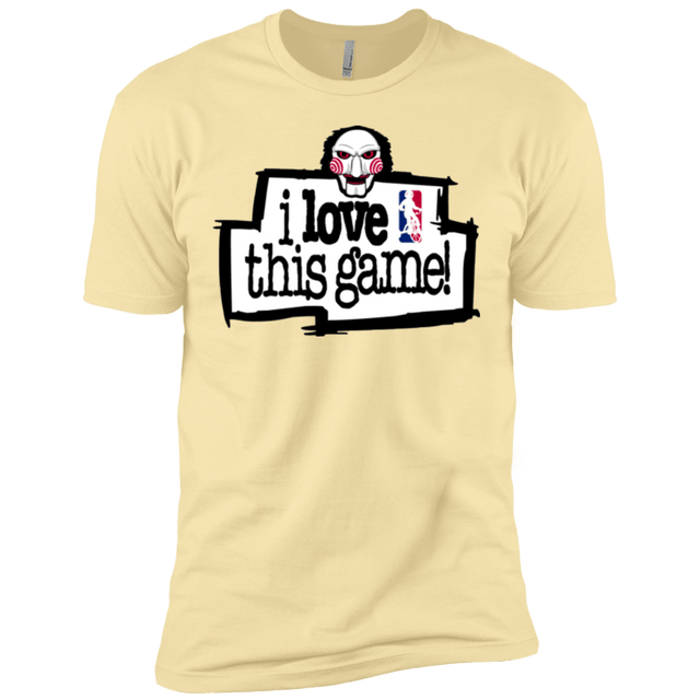 T-Shirts Banana Cream / X-Small I Love This Game Men's Premium T-Shirt