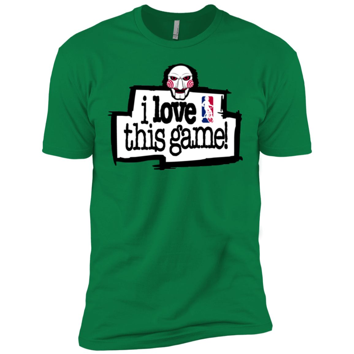 T-Shirts Kelly Green / X-Small I Love This Game Men's Premium T-Shirt