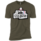 T-Shirts Military Green / X-Small I Love This Game Men's Premium T-Shirt
