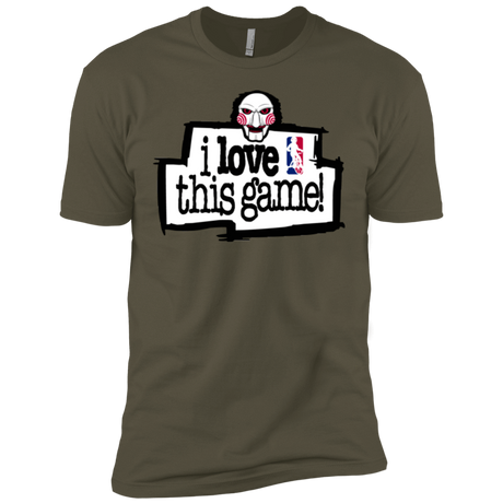 T-Shirts Military Green / X-Small I Love This Game Men's Premium T-Shirt