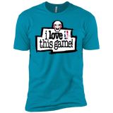T-Shirts Turquoise / X-Small I Love This Game Men's Premium T-Shirt