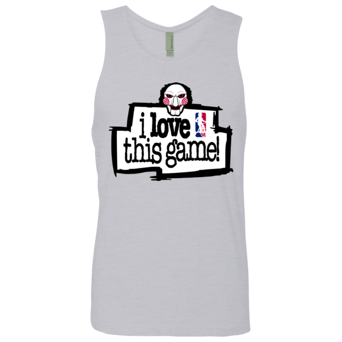 T-Shirts Heather Grey / Small I Love This Game Men's Premium Tank Top