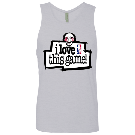 T-Shirts Heather Grey / Small I Love This Game Men's Premium Tank Top