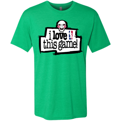 T-Shirts Envy / Small I Love This Game Men's Triblend T-Shirt