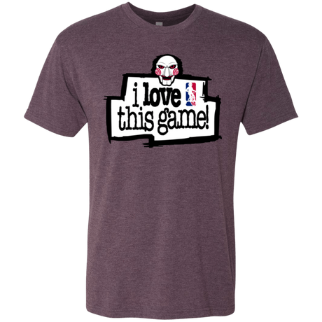 T-Shirts Vintage Purple / Small I Love This Game Men's Triblend T-Shirt
