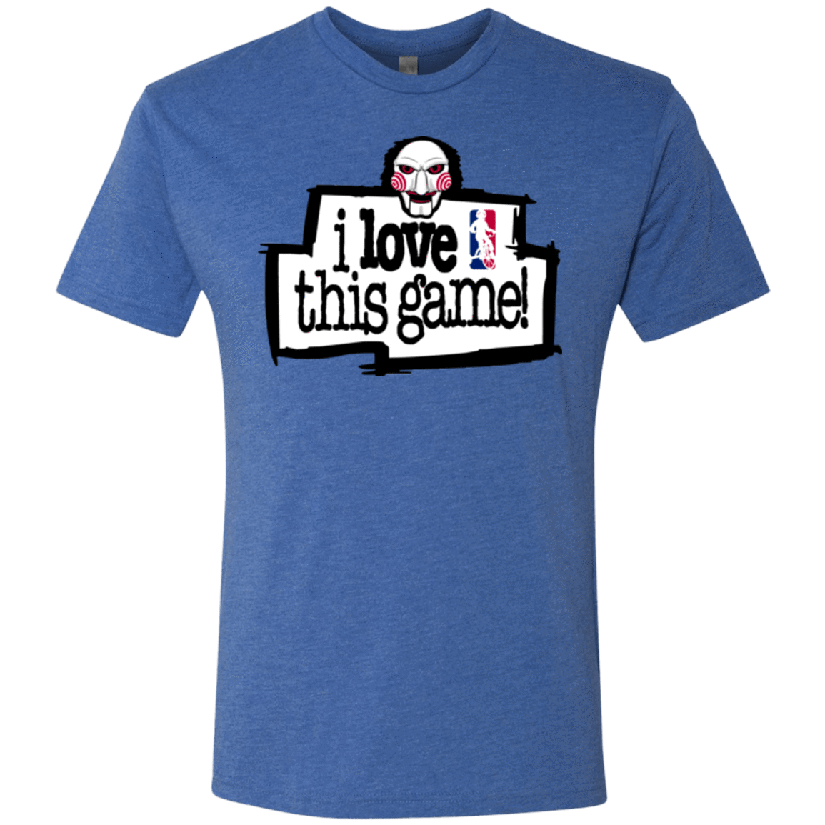 T-Shirts Vintage Royal / Small I Love This Game Men's Triblend T-Shirt