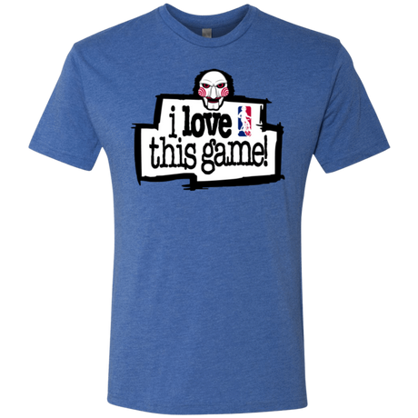 T-Shirts Vintage Royal / Small I Love This Game Men's Triblend T-Shirt