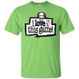 T-Shirts Lime / Small I Love This Game T-Shirt