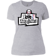 T-Shirts Heather Grey / X-Small I Love This Game Women's Premium T-Shirt