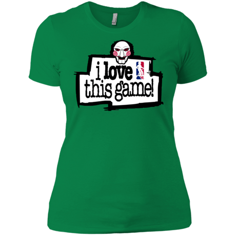 T-Shirts Kelly Green / X-Small I Love This Game Women's Premium T-Shirt