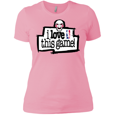 T-Shirts Light Pink / X-Small I Love This Game Women's Premium T-Shirt