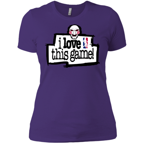 T-Shirts Purple Rush/ / X-Small I Love This Game Women's Premium T-Shirt