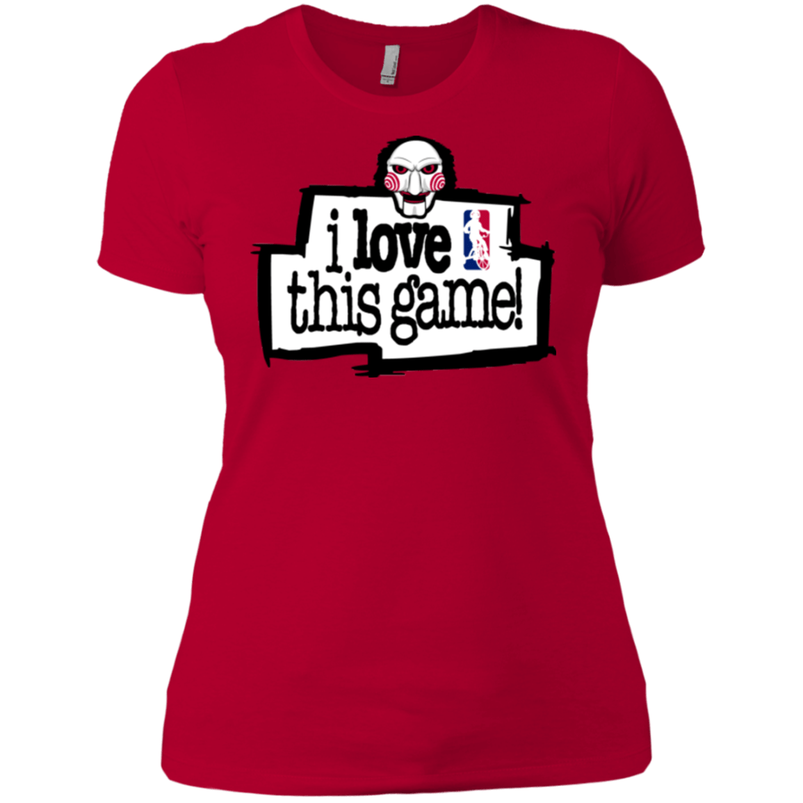 T-Shirts Red / X-Small I Love This Game Women's Premium T-Shirt