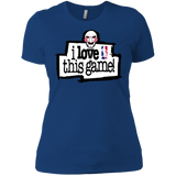 T-Shirts Royal / X-Small I Love This Game Women's Premium T-Shirt