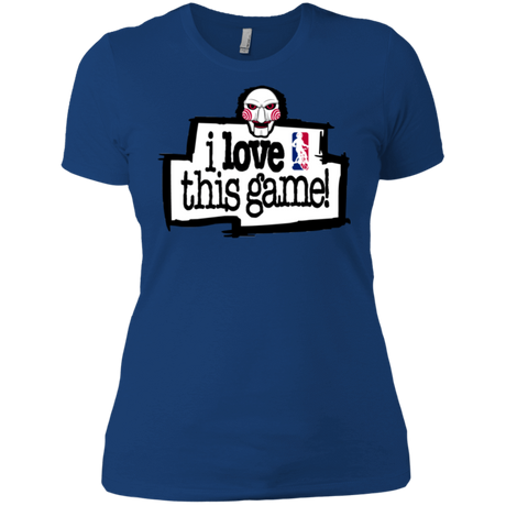 T-Shirts Royal / X-Small I Love This Game Women's Premium T-Shirt