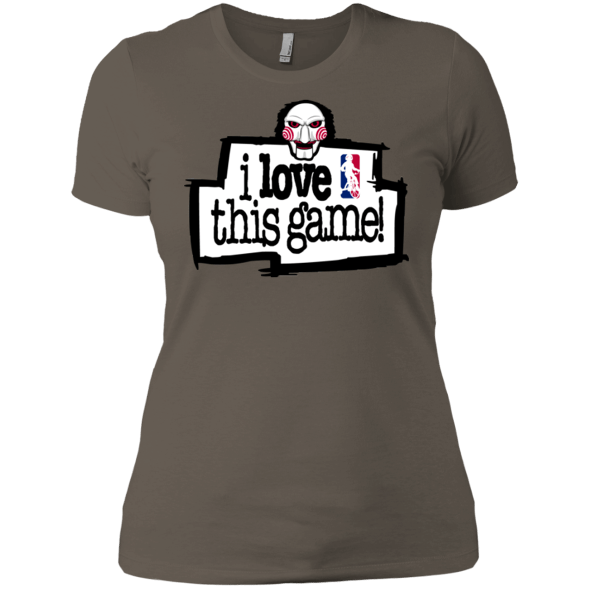 T-Shirts Warm Grey / X-Small I Love This Game Women's Premium T-Shirt