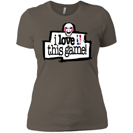 T-Shirts Warm Grey / X-Small I Love This Game Women's Premium T-Shirt