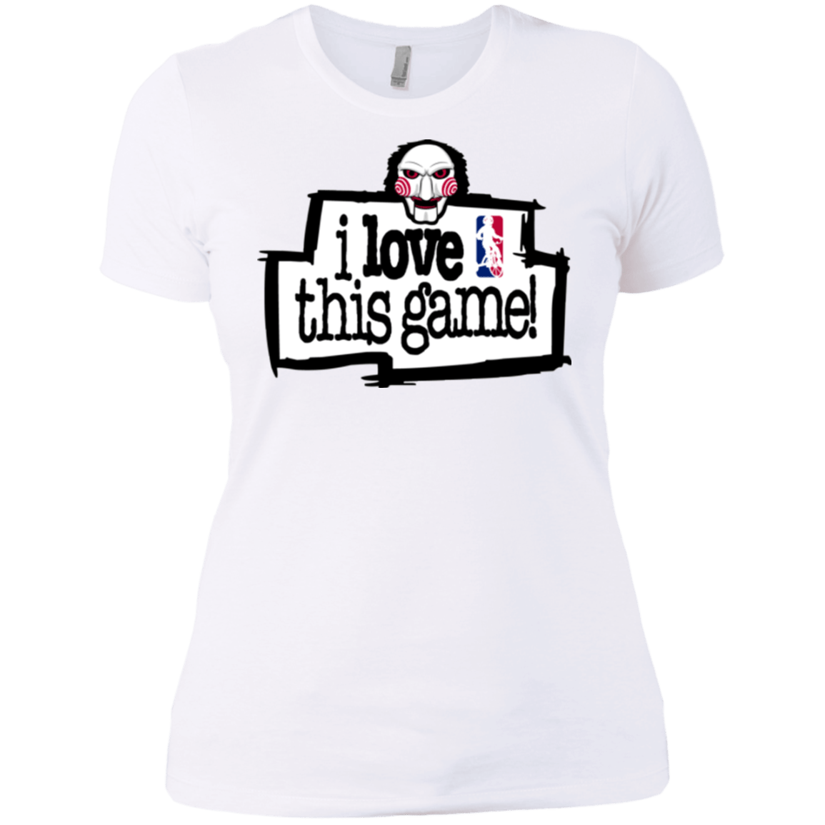 T-Shirts White / X-Small I Love This Game Women's Premium T-Shirt