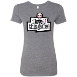 T-Shirts Premium Heather / Small I Love This Game Women's Triblend T-Shirt