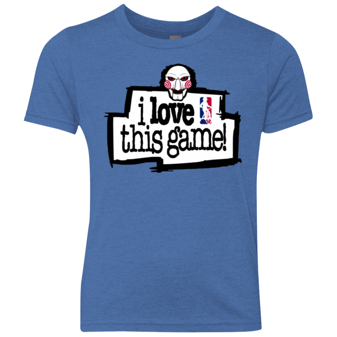T-Shirts Vintage Royal / YXS I Love This Game Youth Triblend T-Shirt