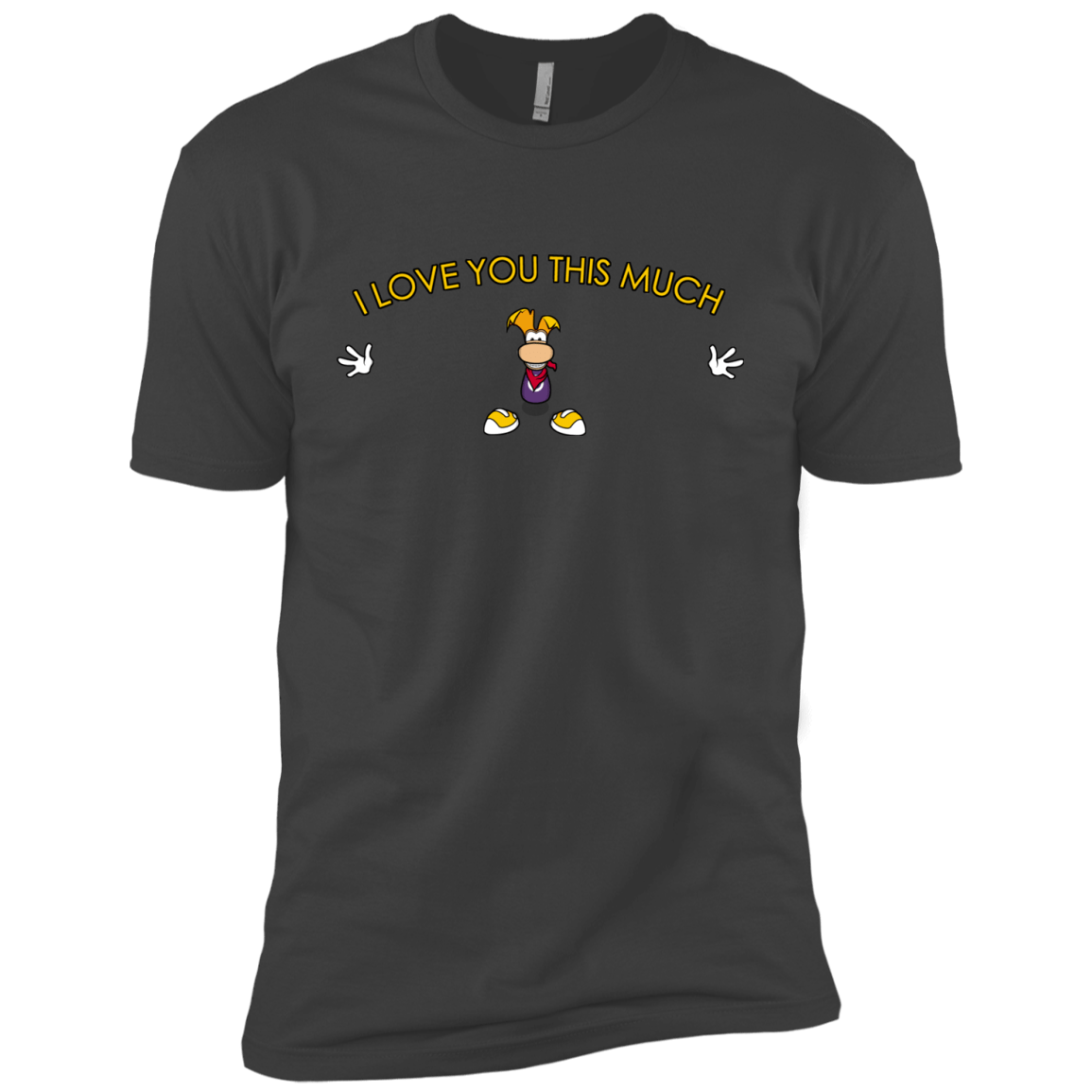 T-Shirts Heavy Metal / YXS I Love You This Much Boys Premium T-Shirt