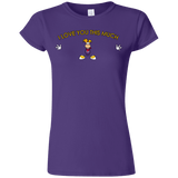 T-Shirts Purple / S I Love You This Much Junior Slimmer-Fit T-Shirt