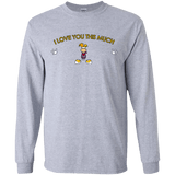 T-Shirts Sport Grey / S I Love You This Much Men's Long Sleeve T-Shirt