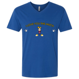 T-Shirts Royal / X-Small I Love You This Much Men's Premium V-Neck