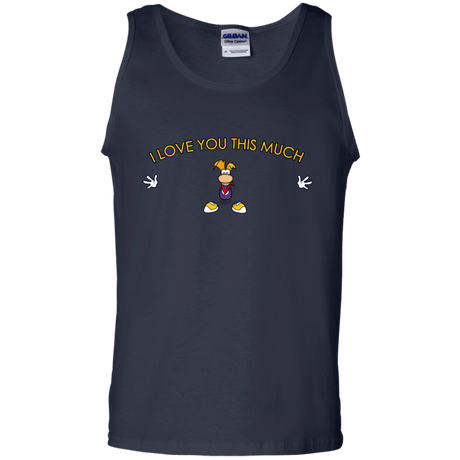 T-Shirts Navy / S I Love You This Much Men's Tank Top