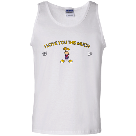 T-Shirts White / S I Love You This Much Men's Tank Top