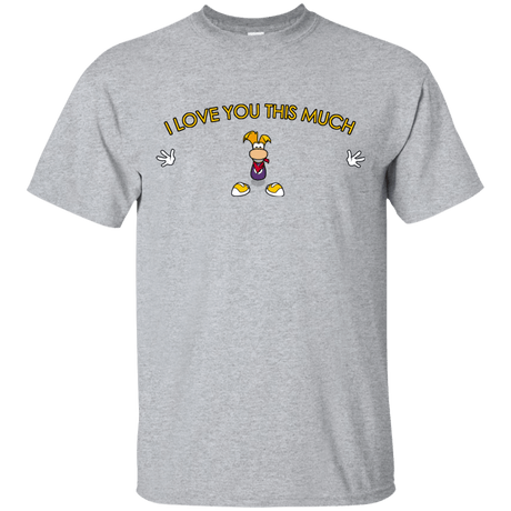 T-Shirts Sport Grey / S I Love You This Much T-Shirt