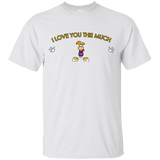 T-Shirts White / S I Love You This Much T-Shirt