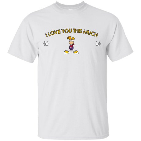 T-Shirts White / S I Love You This Much T-Shirt