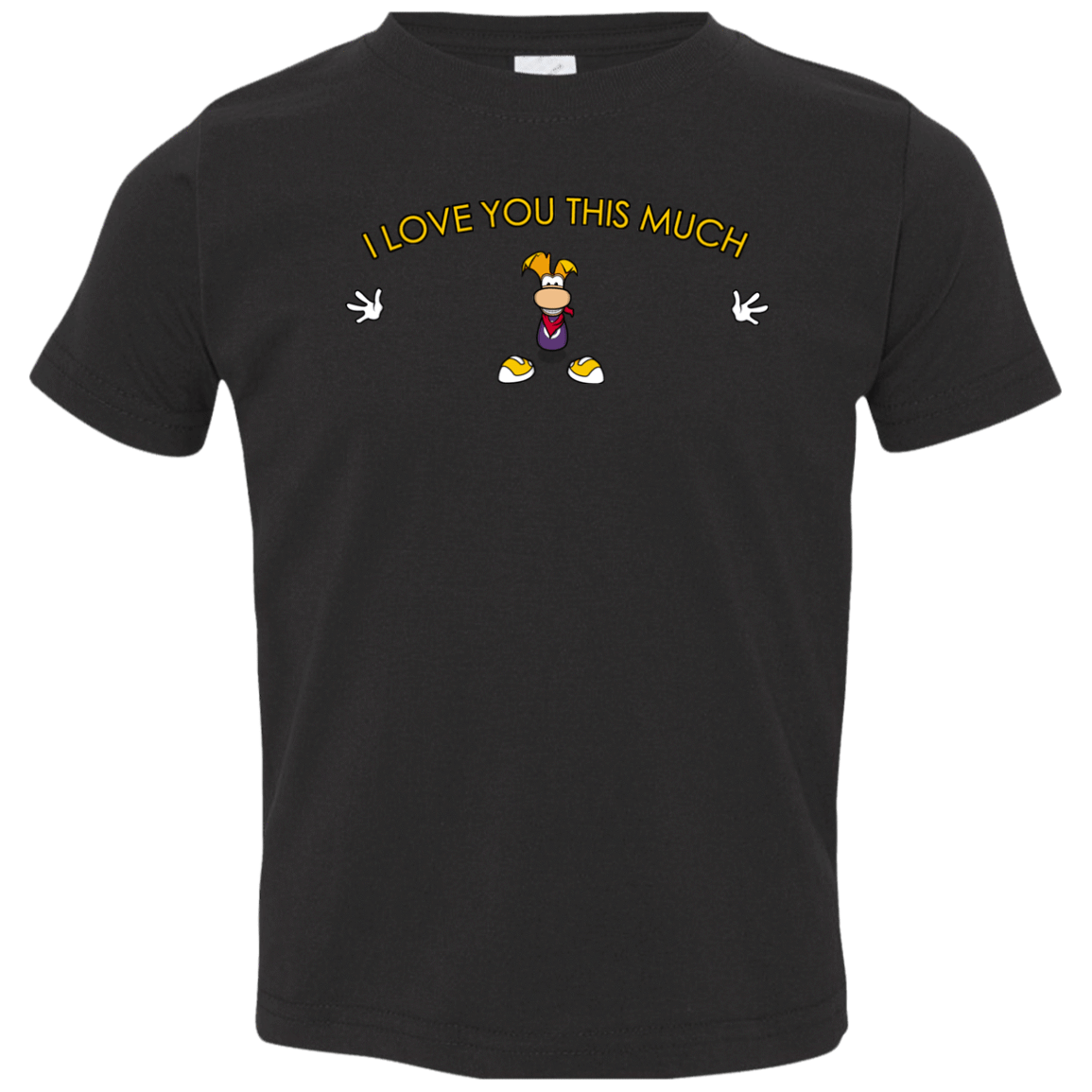 T-Shirts Black / 2T I Love You This Much Toddler Premium T-Shirt