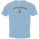 T-Shirts Light Blue / 2T I Love You This Much Toddler Premium T-Shirt