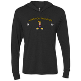 T-Shirts Vintage Black / X-Small I Love You This Much Triblend Long Sleeve Hoodie Tee