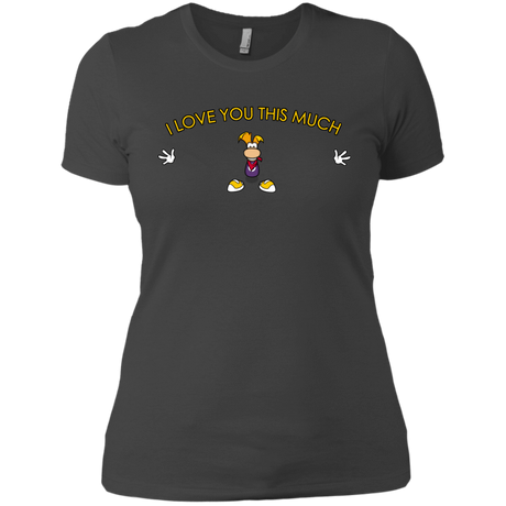 T-Shirts Heavy Metal / X-Small I Love You This Much Women's Premium T-Shirt