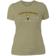 T-Shirts Light Olive / X-Small I Love You This Much Women's Premium T-Shirt