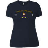 T-Shirts Midnight Navy / X-Small I Love You This Much Women's Premium T-Shirt