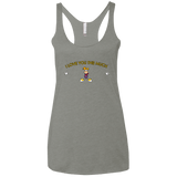 T-Shirts Venetian Grey / X-Small I Love You This Much Women's Triblend Racerback Tank