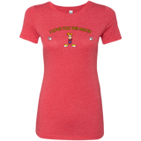 T-Shirts Vintage Red / S I Love You This Much Women's Triblend T-Shirt